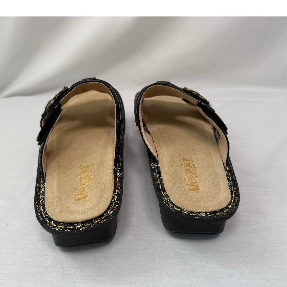 Alegria Kasha Posh Sandal, Black Floral Mosaic, Size EU 41/10.5 US - NEW! - Picture 3 of 6